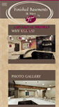 Mobile Screenshot of finishedbasementsandmore.com